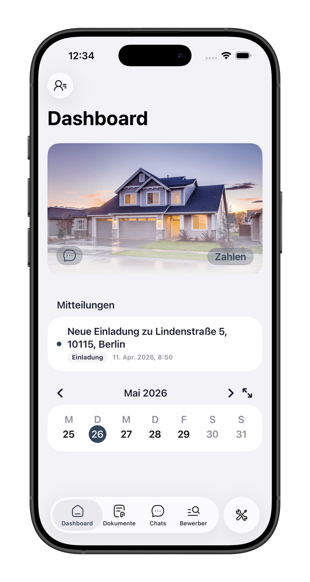 RentalOne Mieter-App